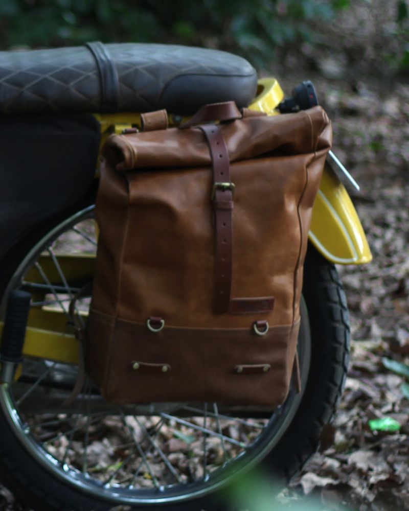 backpack pannier - classic roll top