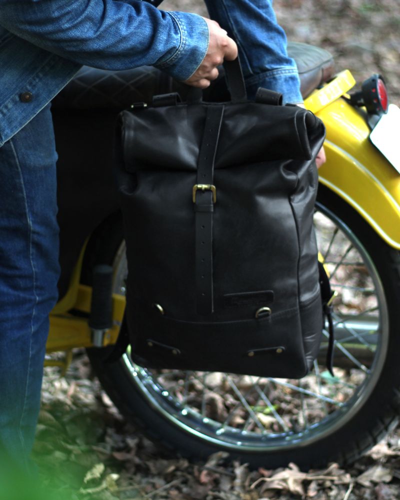 backpack pannier - classic roll top