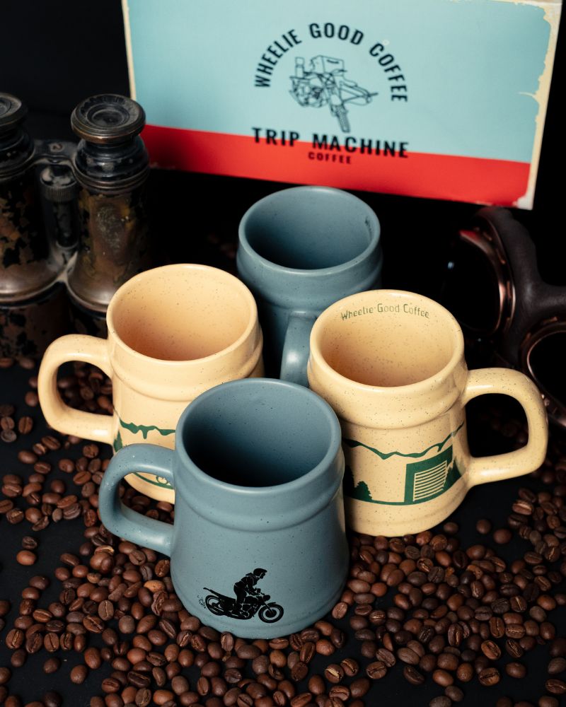 set of 4 mugsters