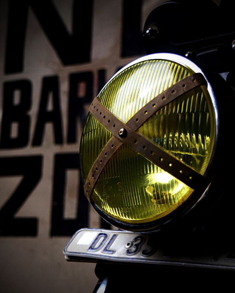 headlight x perforated
