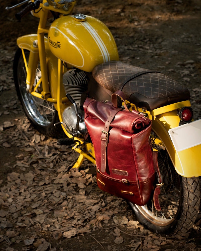 backpack pannier - classic roll top