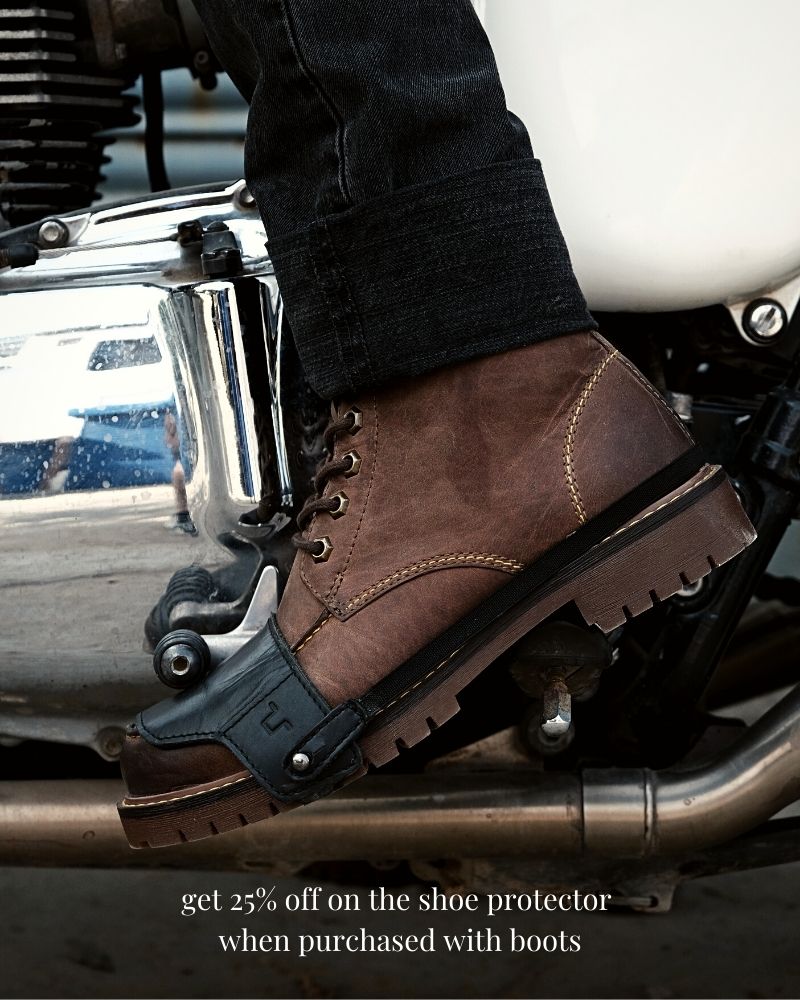 boots moc-toe tobacco brown