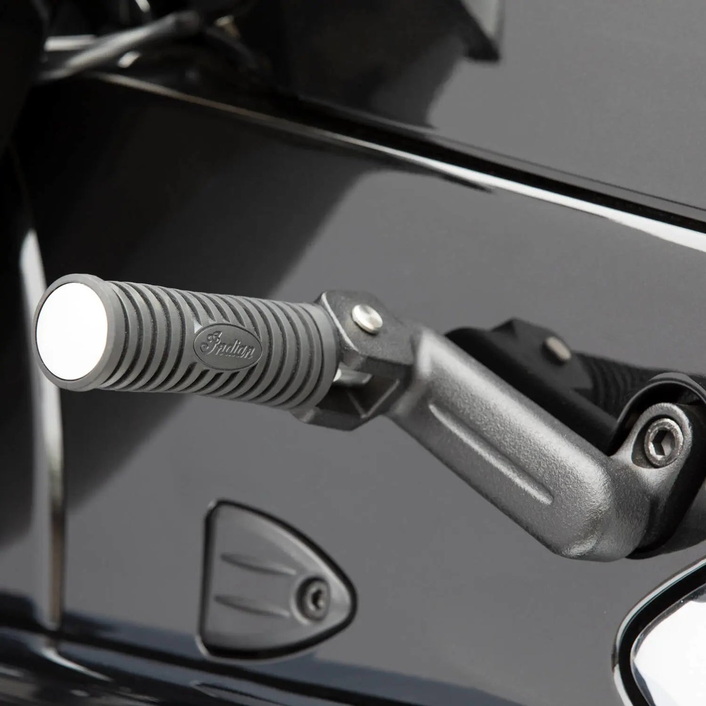 Indian Motorcycle Passenger Pegs in Matte Black (Pair)