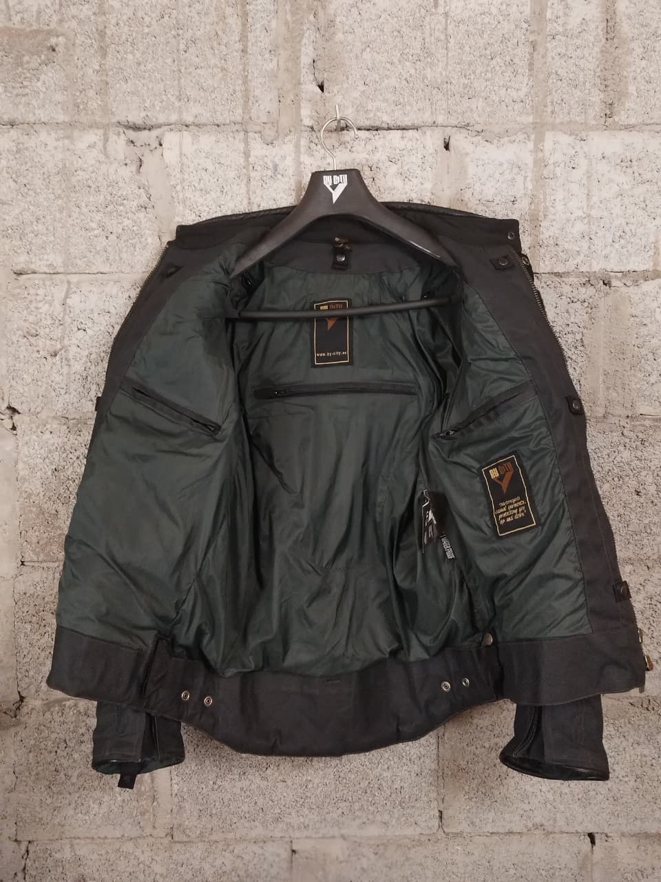 By City Belfast Man Jacket Green (Size: Medium)