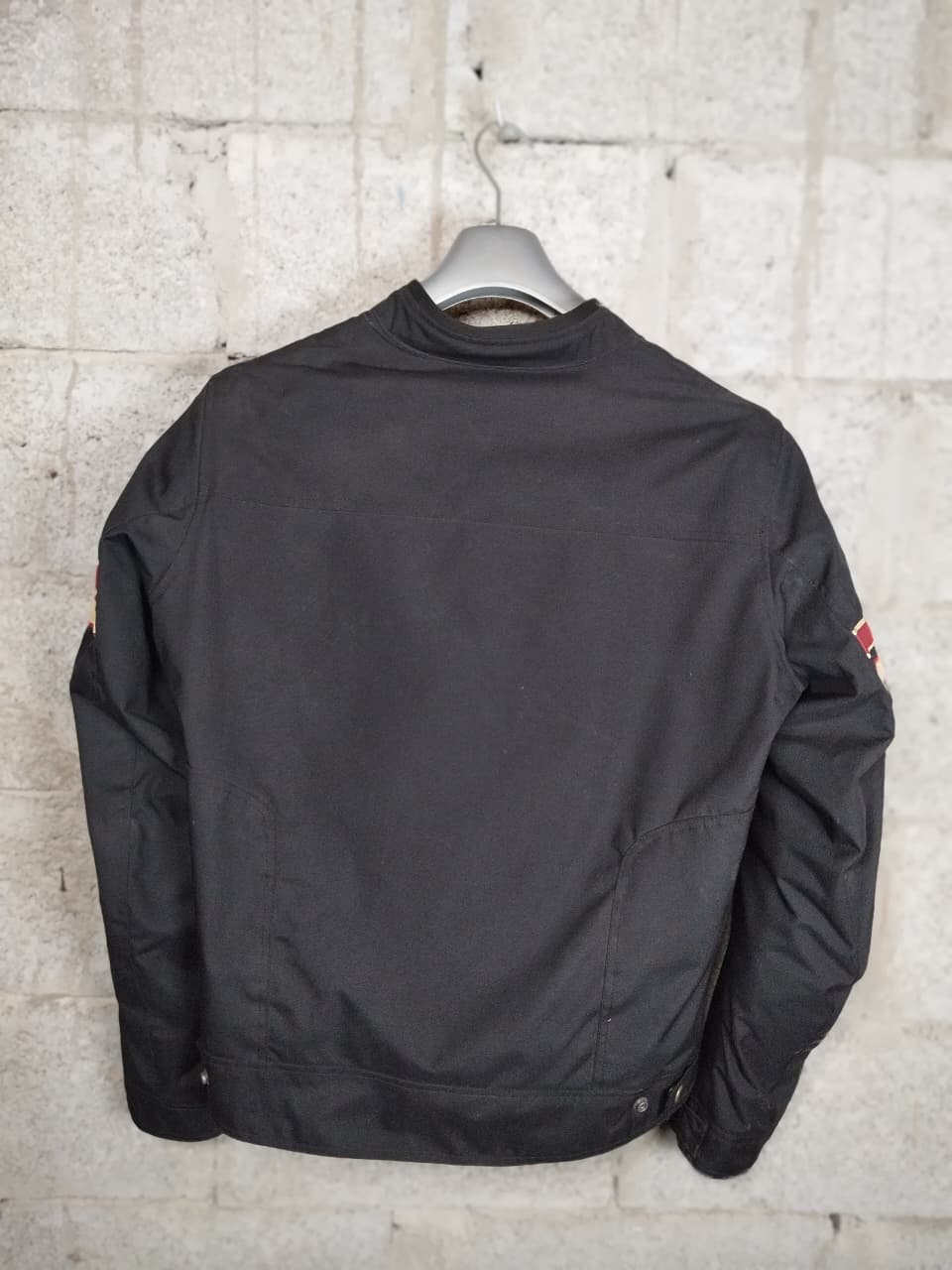 Helstons Elron Mesh Motorcycle Textile Jacket Black (Size: 2XLarge)