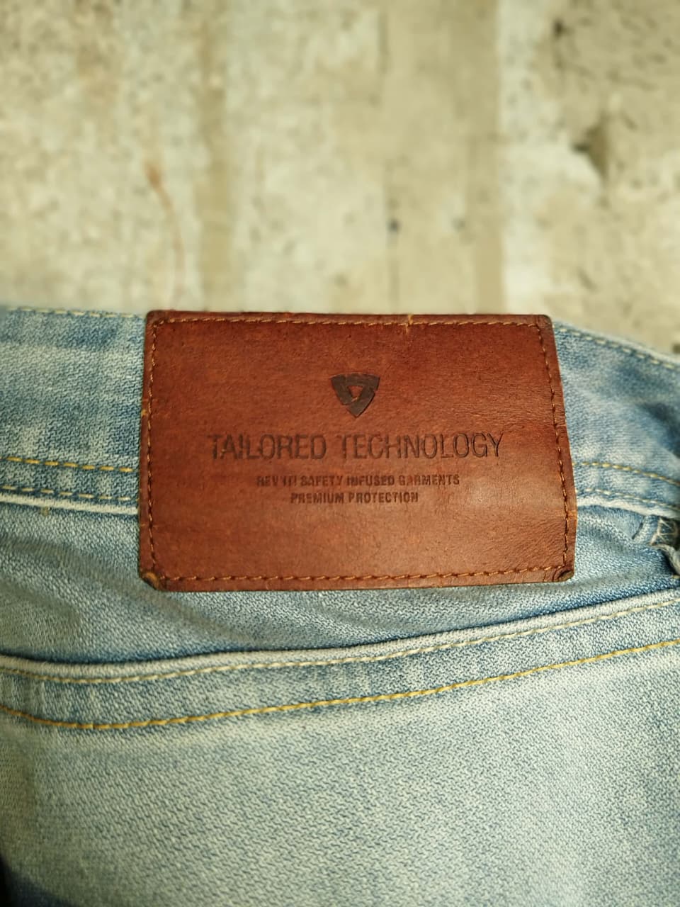 Revit Piston 3 Skinny Motorcycle Jeans Blue (Size: 34)