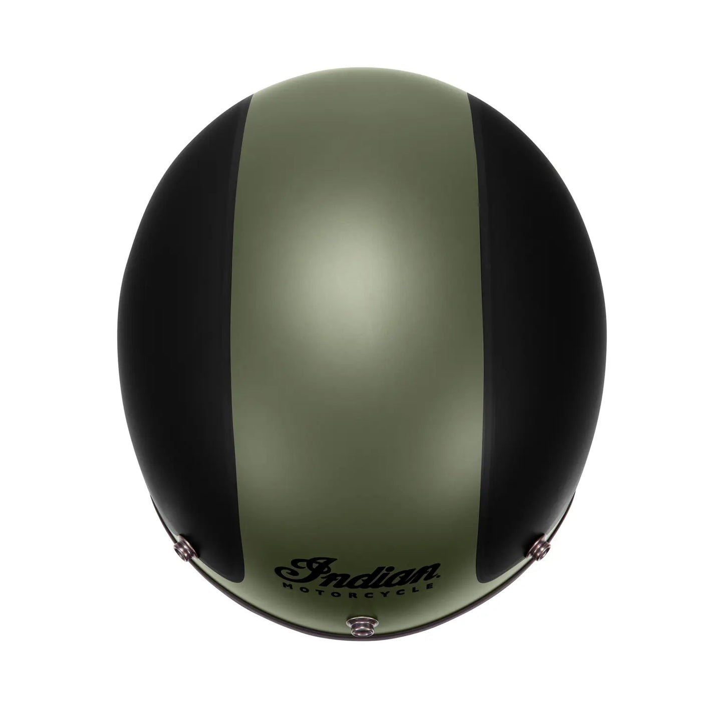 Indian Motorcycle Open Face Helmet Matte Black/Green