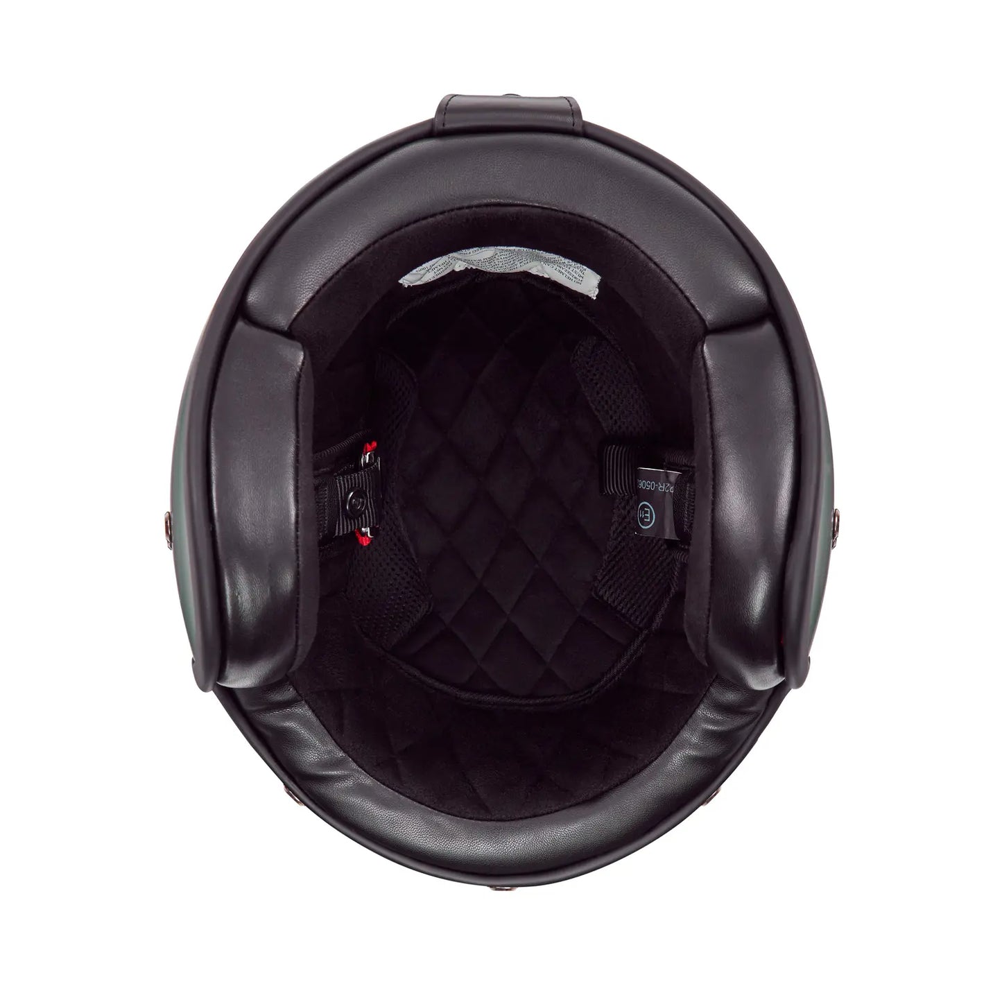Indian Motorcycle Open Face Helmet Matte Black/Green