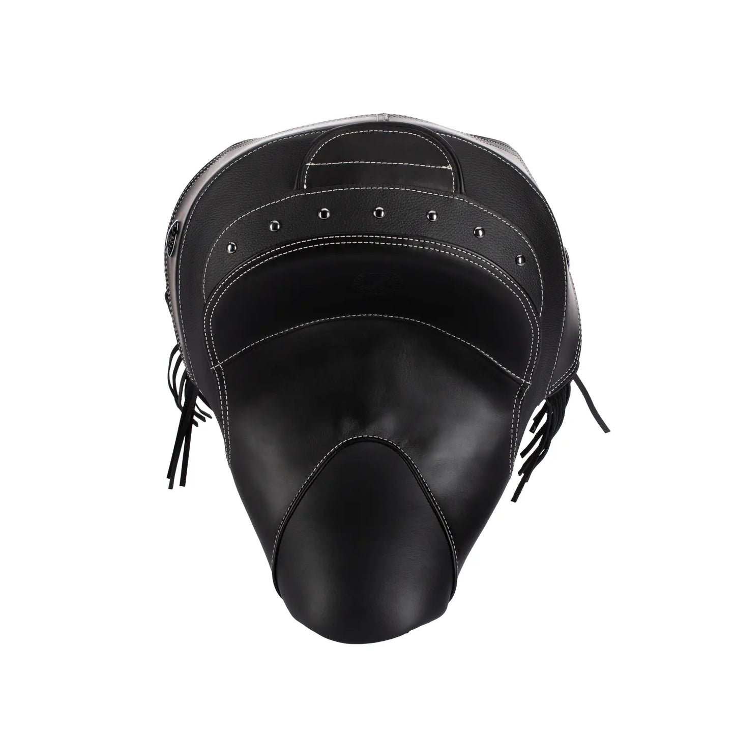 Indian Motorcycle Genuine Leather Reduced Reach Heated Solo Seat Black
