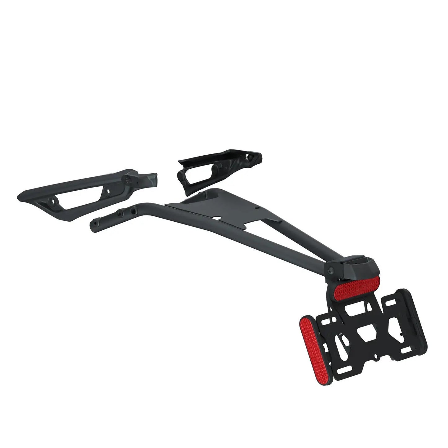 Indian Motorcycle High License Plate Mount High Tail Tidey Matte Black (Includes Mounting Bracket)