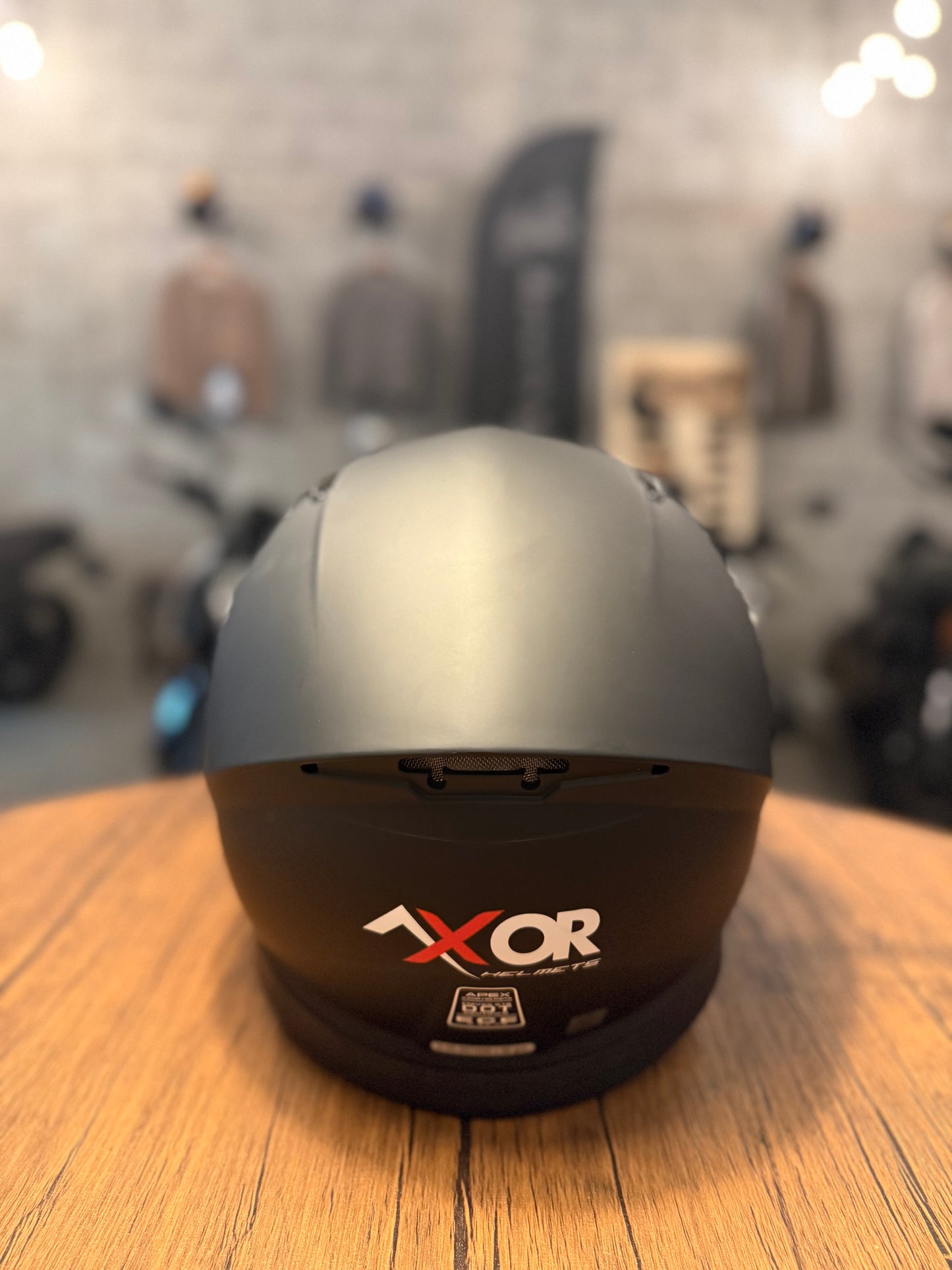 Axor Apex DVS Sun Visor Pinlock Included Motorcycle Helmet Matte Black (Size: Small)