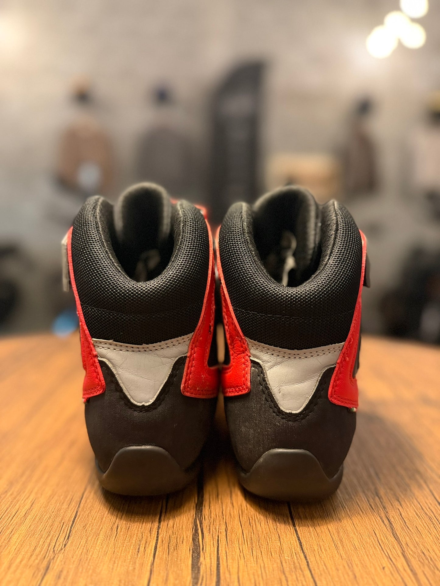 Eleveit 1043 Stunt WP Technical Motorcycle Shoes Black/Red  (Size: 45)