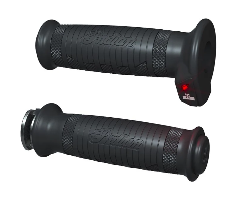 Indian Motorcycle 3-Setting Heated Grips Black