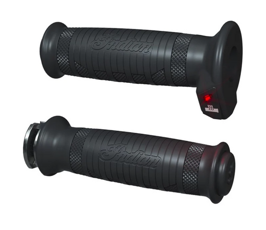 Indian Motorcycle 3-Setting Heated Grips Black
