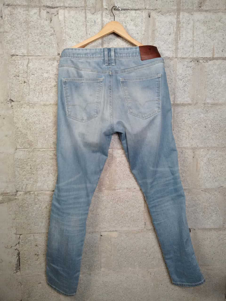 Revit Piston 3 Skinny Motorcycle Jeans Blue (Size: 34)