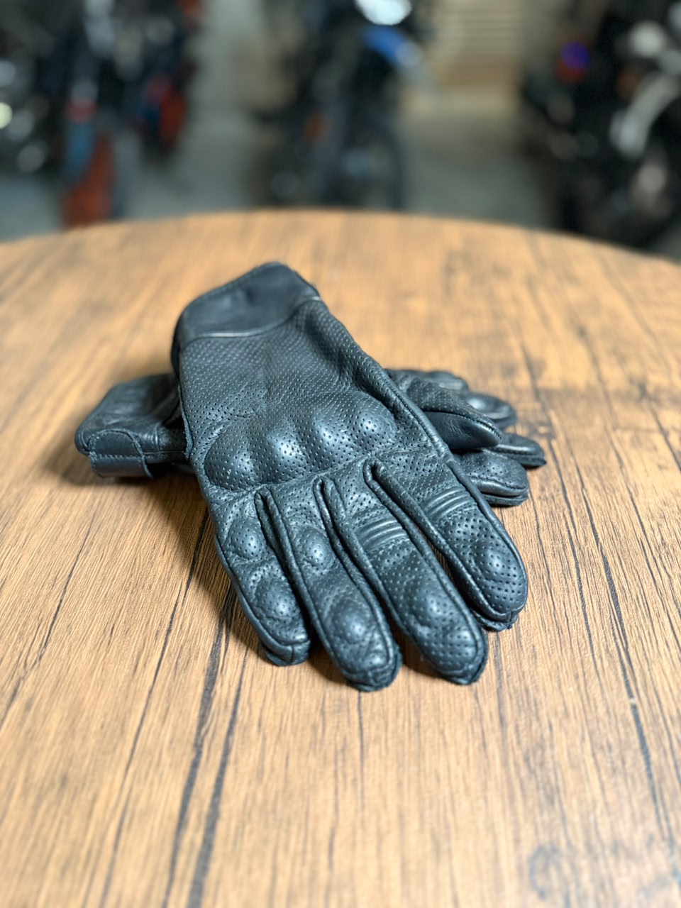 Riders Choice Leather Riding Gloves Black (Size Available: Small/Medium/Large)