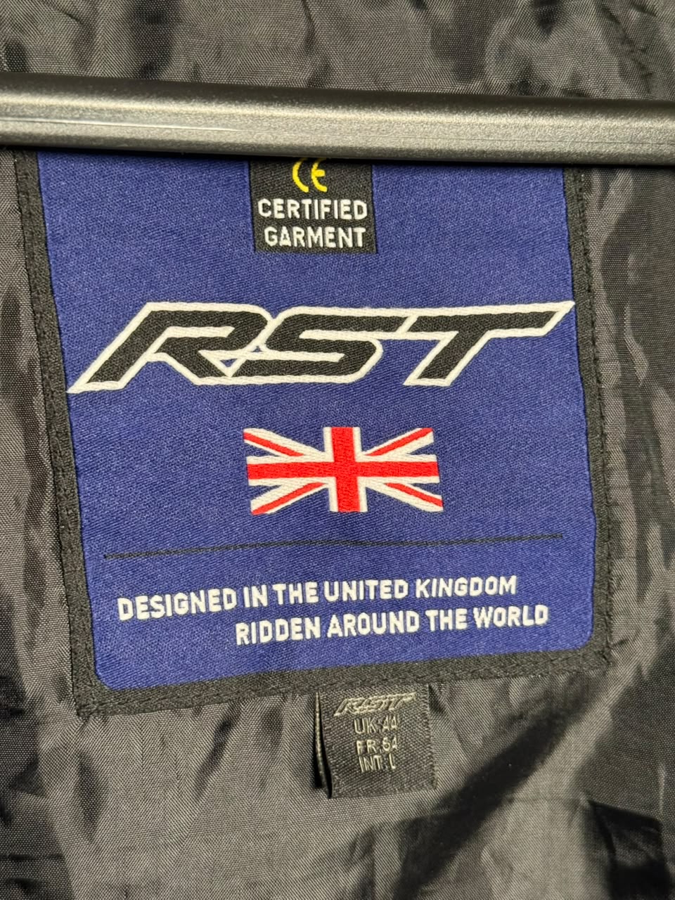 RST S1 Textile Jacket Black/Grey/Neon Green (Size: Large)
