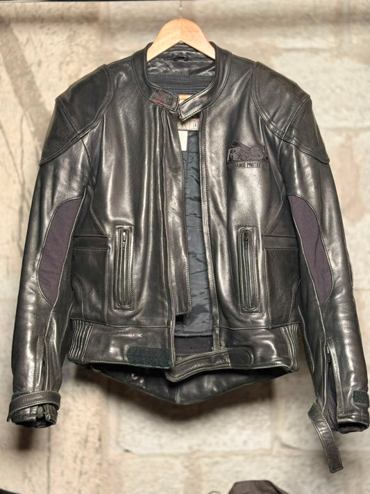 RS Performance Sirius 2 Leather Jacket Black (Size:Large)