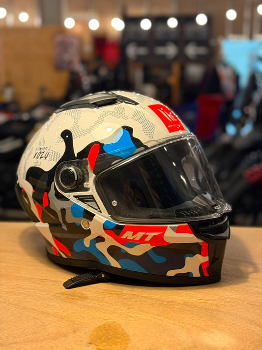 MT Helmets Stinger 2 Yozu A7 Gloss (Size: Medium)