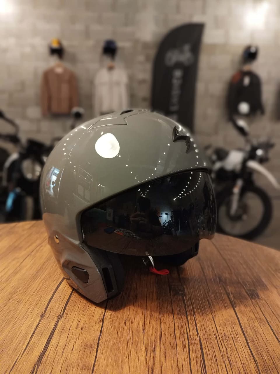 Scorpion EXO Covert II Solid Gray (Size: Large 58-59)