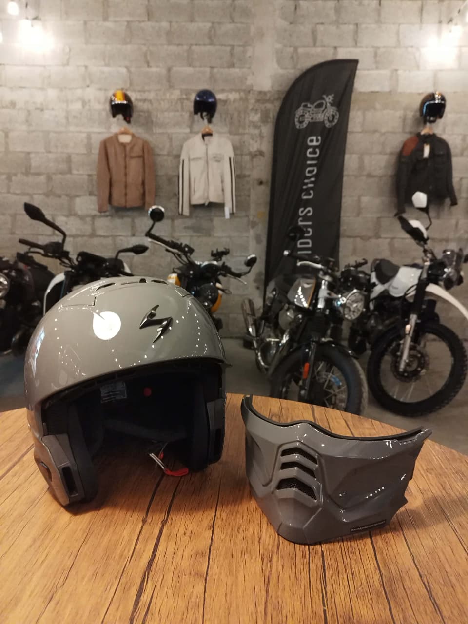 Scorpion EXO Covert II Solid Gray (Size: Large 58-59)