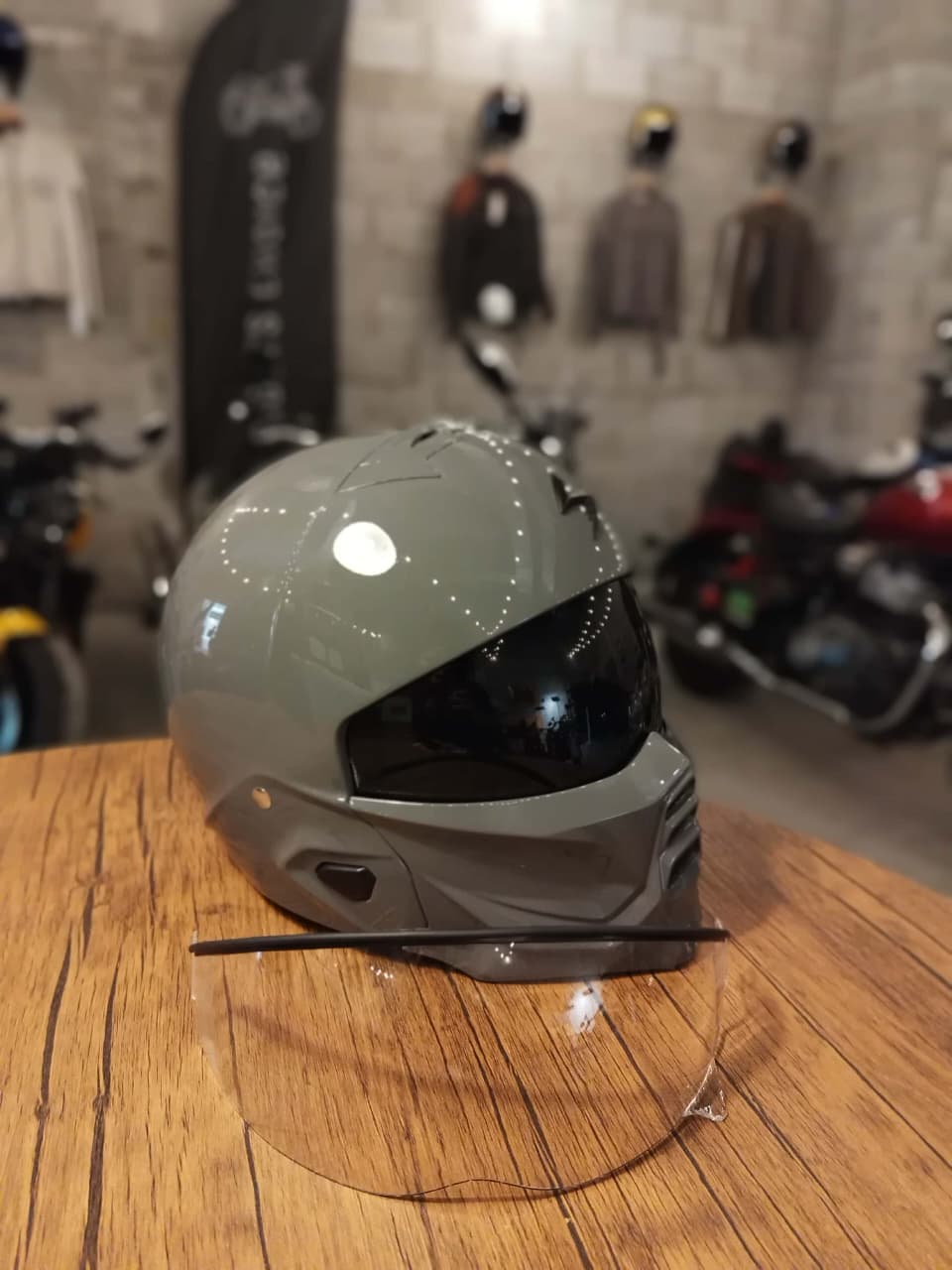 Scorpion EXO Covert II Solid Gray (Size: Large 58-59)